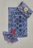 BEDSHEET MEERUT PRINTED 90X108 2 PILLOW COVER